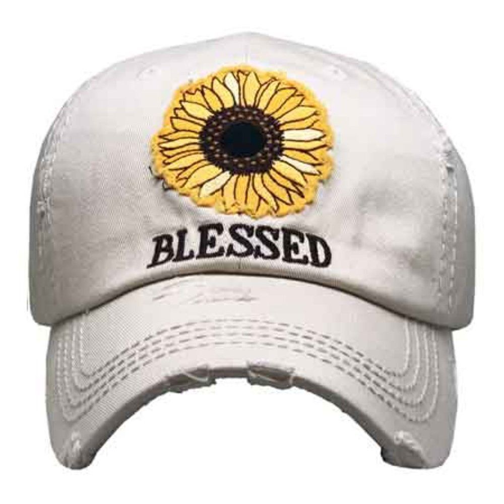Stone Flower Blessed Baseball Cap - Picture 2 of 6